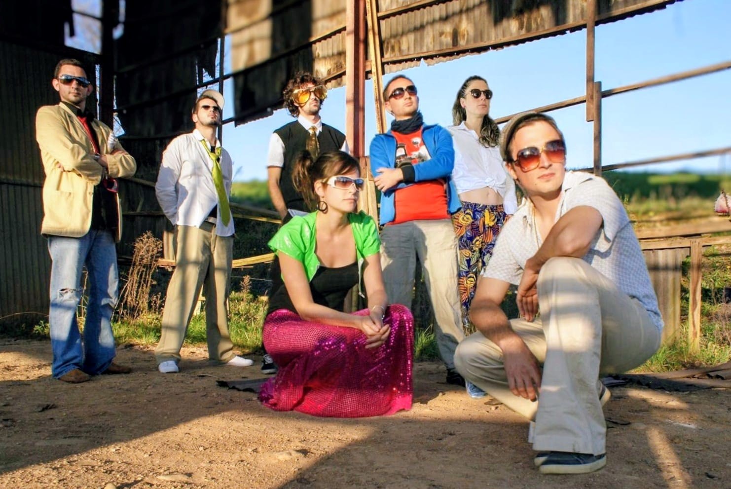 Photo du groupe Remanka en extérieur